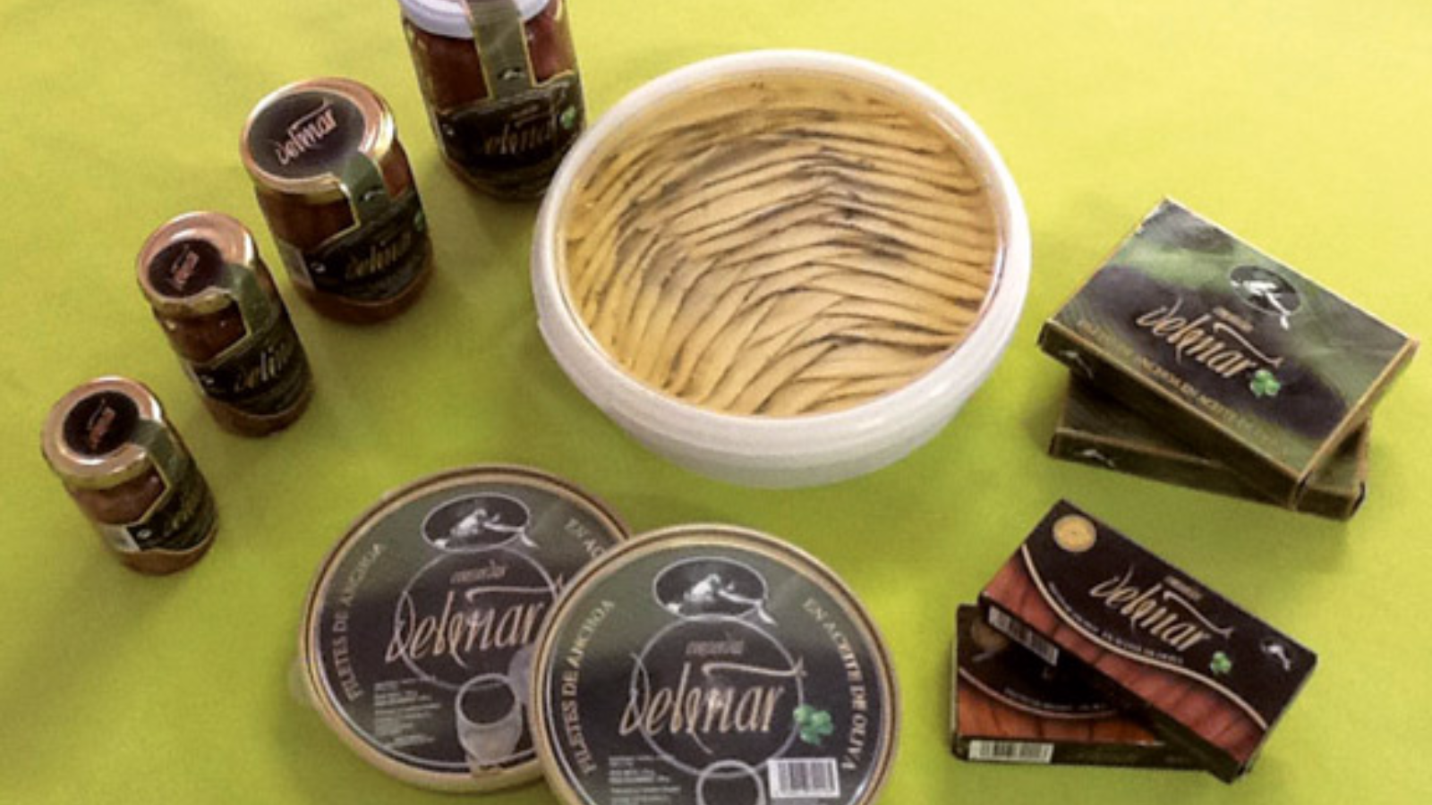 Variedad de productos del Cantábrico