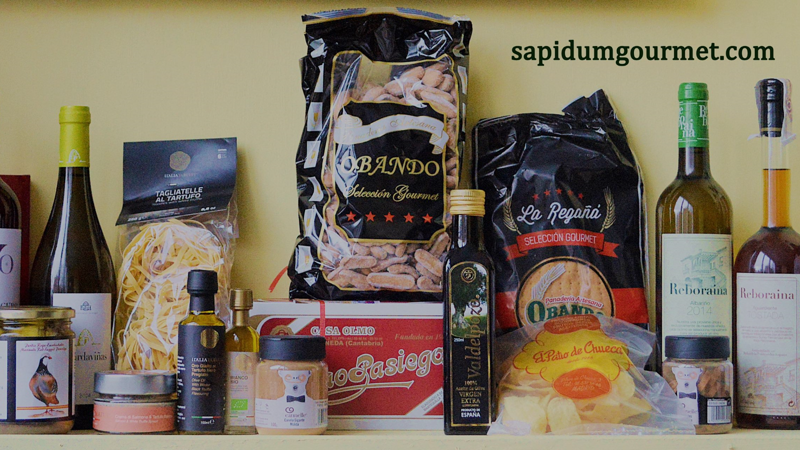 Tienda de productos selectos de Italia, Francia, España gourmet