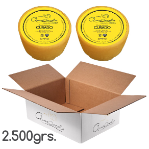 (2) queso artesano OVEJA CURADO 2.500grs.