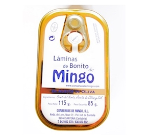 Láminas de bonito del norte en aceite de oliva