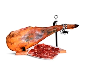 Jamón 50% ibérico de cebo entero