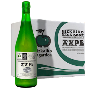 Caja de 6 botellas de 750 ml. de Sidra Axpe Bizkaiko Sagardoa