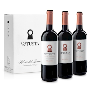 Vetusta Viñas de Fuentenebro, vino Ribera del Duero ecológico - Pack 3 botellas