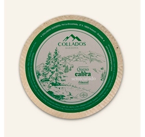 Queso de cabra semi curado 1 kg