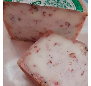 Queso de cabra semi curado nueces