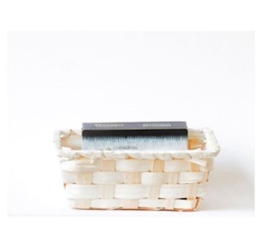 Cesta mini gourmet blanca