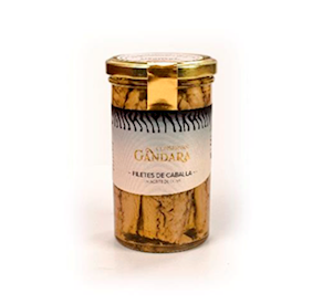 Filetes de caballa en aceite de oliva Conservas Gandara
